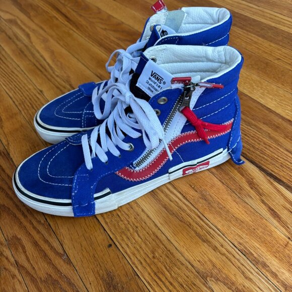 Vans Sk8-Hi Reissue Cap Skateboard Surf the Web Racing - Picture 5 of 10